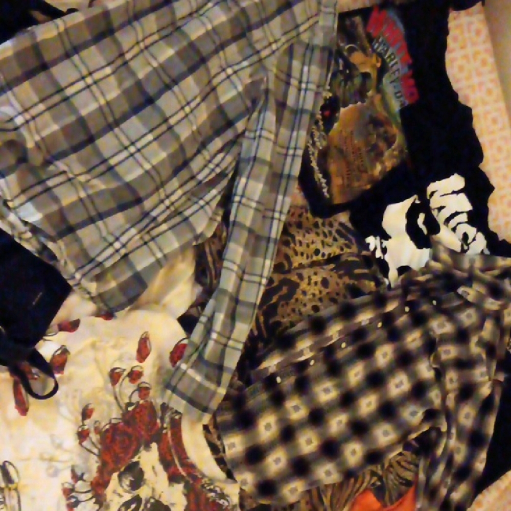And two flannels one from lucky Brand and one from sonoma
